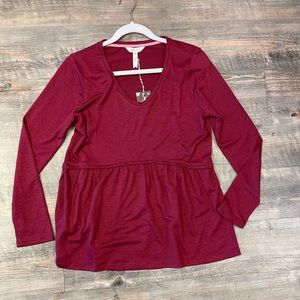 Maroon Blouse